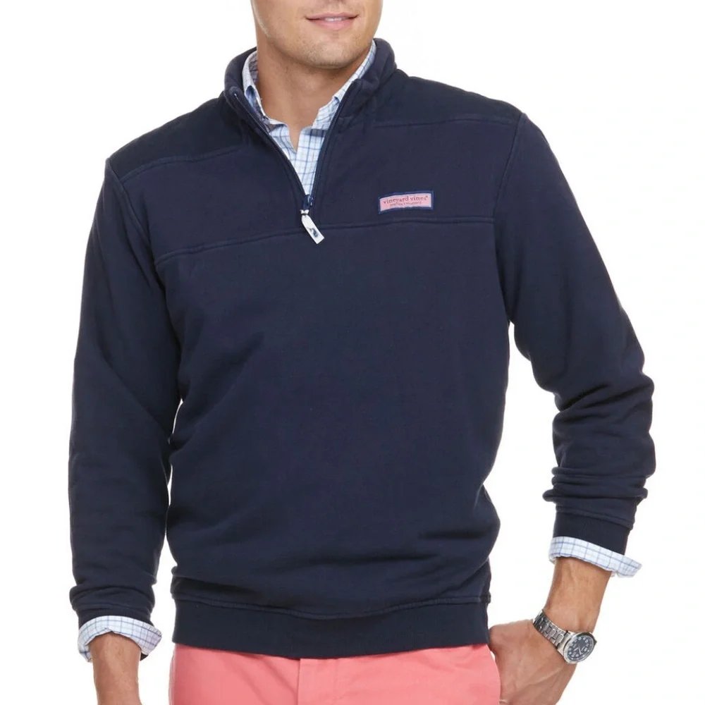 Vineyard Vines Shep Shirt Quarter Zip Pullover ! - Picture 8 of 9